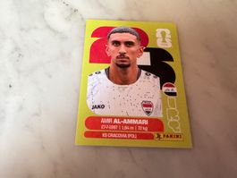 Panini Fifa Fussball WM 2026 Sticker Amir Al-Ammari IRQ 10