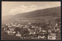 Moutier /Jura Bernois, Totalansicht aus 