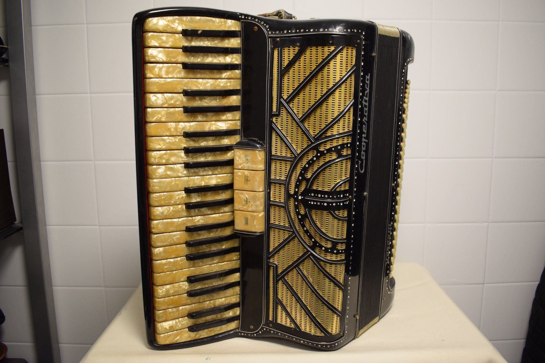 Strumenti musicali: Akkordeon chromatisch Cooperativa Stradella – Usato da Zürich venduto da Brockito 6