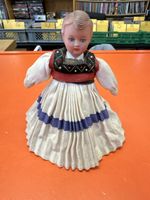 Antike Puppe, Trachtenpuppe, Sammlerstück