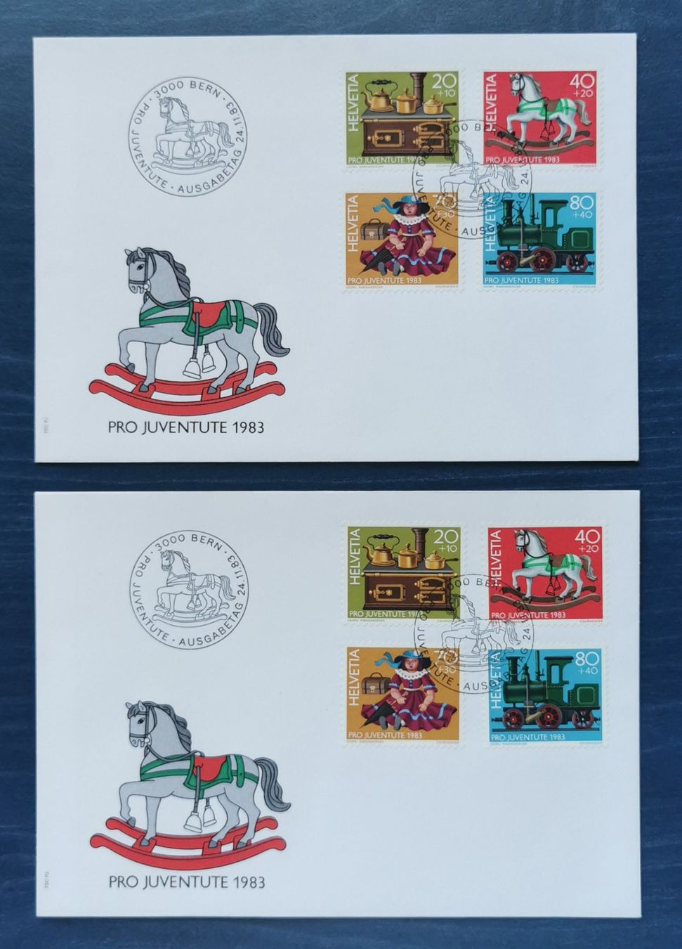 Tutti i francobolli: FDC PJ 1983 – Nuovo (secondo la descrizione) da Aadorf venduto da Chnorli-Furz
