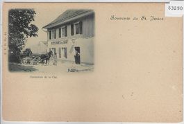 Souvenir de St. Imier - Restaurant de la Clef - Pferdewagen