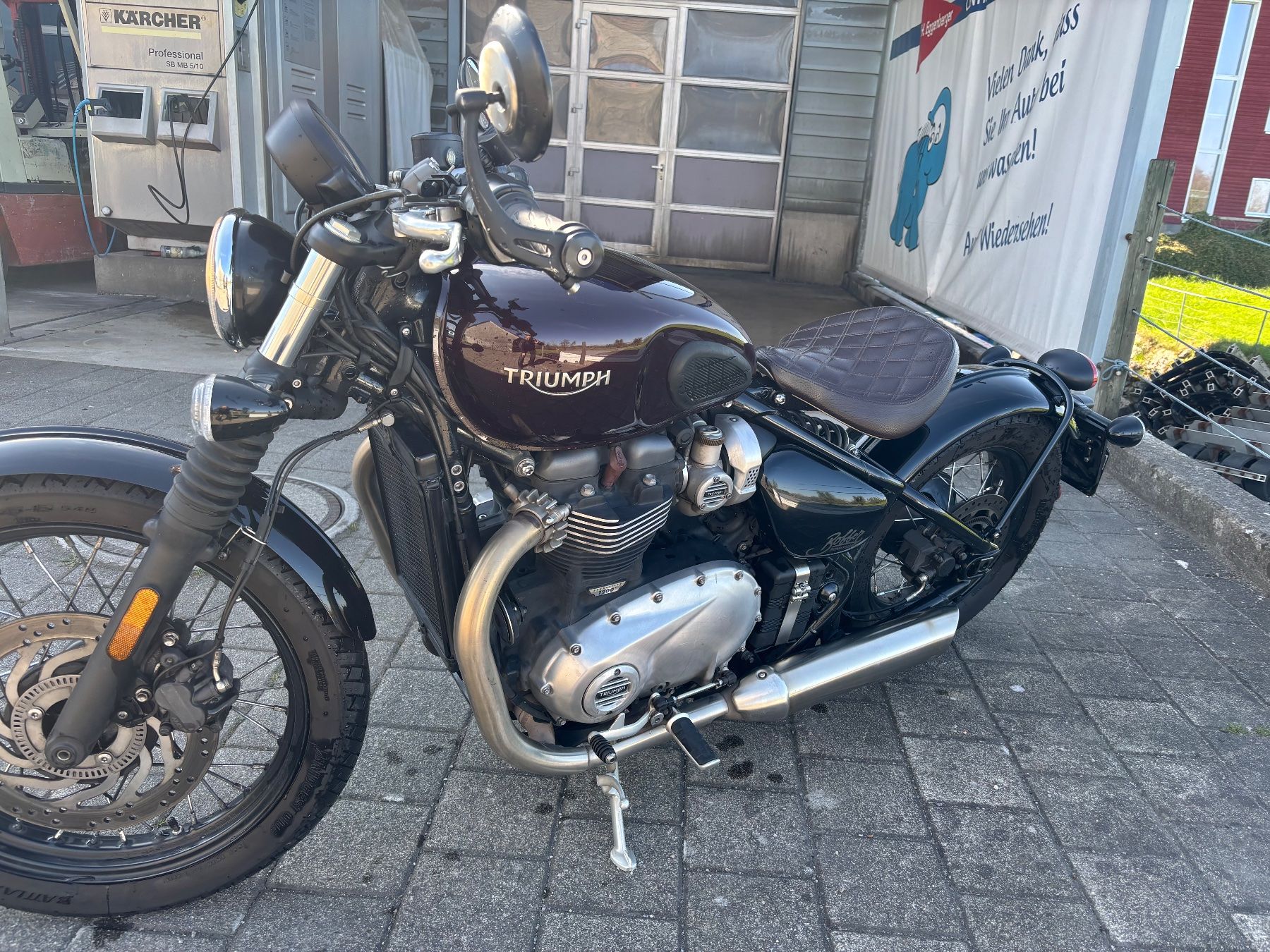Triumph Chopper: Triumph Bonneville 1200 Bobber – Usato da Bernhardzell venduto da Dorota07 3