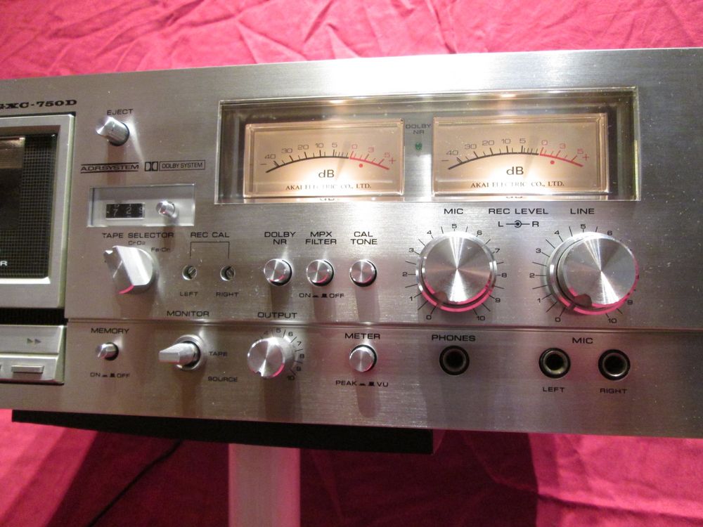 Akai GXC750D Tape Deck Kaufen auf Ricardo