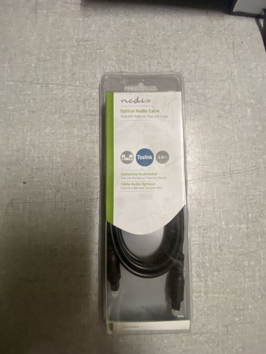Cavi: optisches Audiokabel 2.0m – Nuovo (secondo la descrizione) da Grossdietwil venduto da mahsoumi