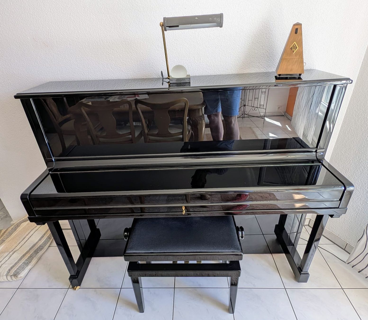 Feurich Strumenti musicali: FEURICH Klavier mit Stuhl – Usato da Amriswil venduto da Magra02 1