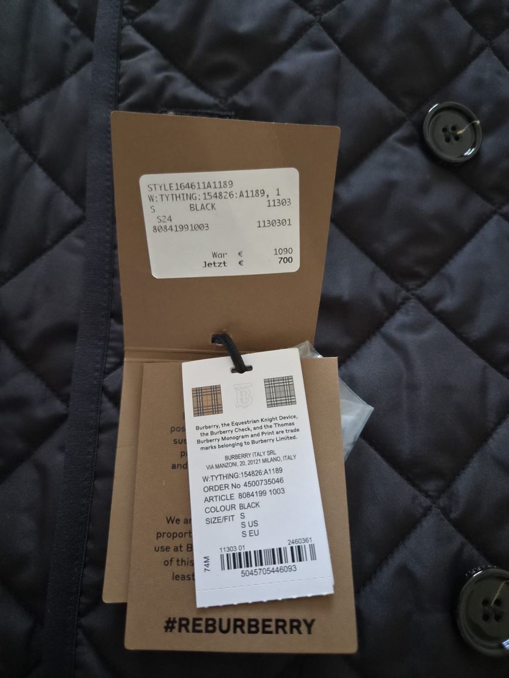 Burberry Cappotti: Burberry Mantel Gr. S – Nuovo (secondo la descrizione) da Winkel venduto da Maki2807 4