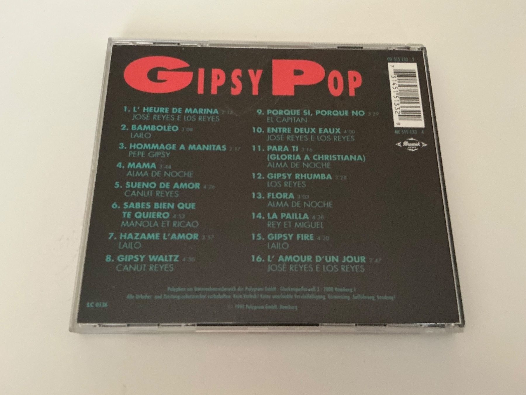 CD: Gipsy Pop – Usato da Dübendorf venduto da Shreck 1
