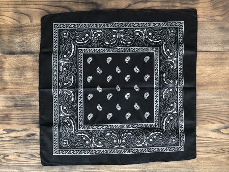 NEU Retro Bandana Nickituch schwarz