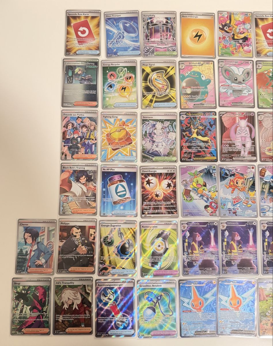 Pokémon Cartes à collectionner: Pokémon Sammlung (Full Arts, IR) – D'occasion à Zürich par arvinmarlon11 1
