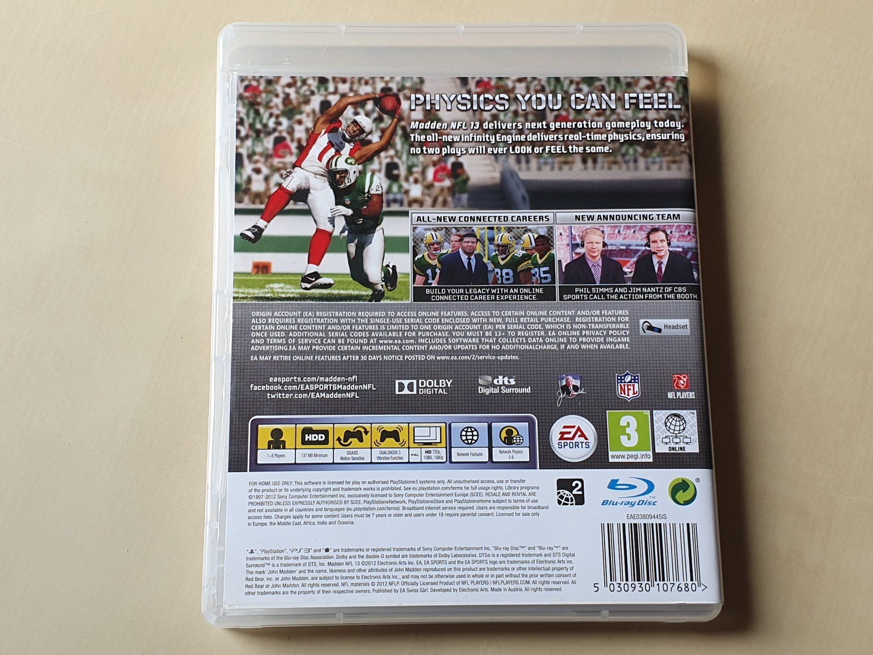 Sony Spiele: Madden 13 – Gebraucht aus Stansstad von collectorsshop 1