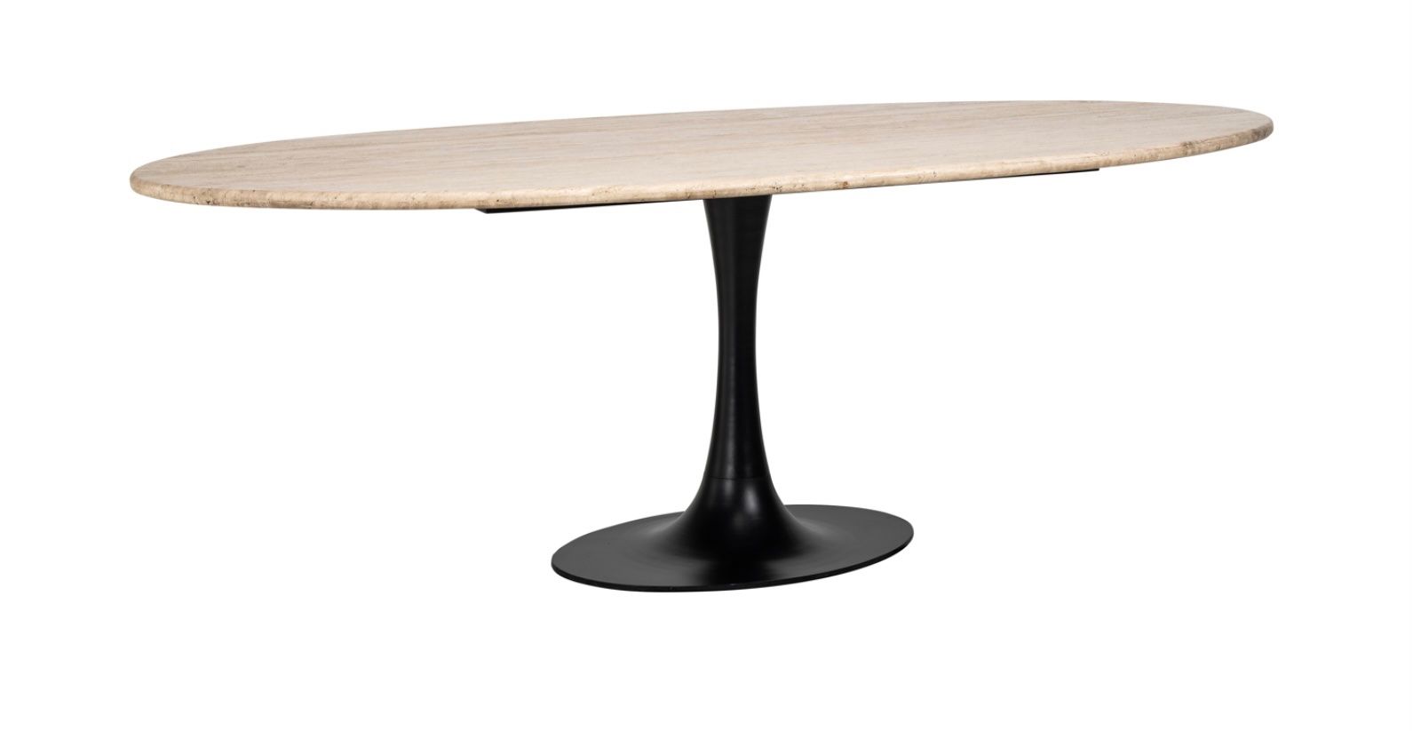 Tische: RICHMOND INTERIORS** Dining table Hampton black oval 230 – Neu und originalverpackt aus Ruswil von Miami-2026