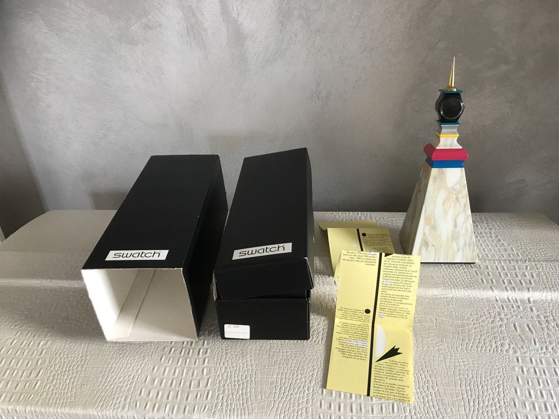 Swatch Uhren: Swatch Signiert GZS 02 Monumento Mendini – Neu (gemäss Beschreibung) aus Boll von Jopp1 6