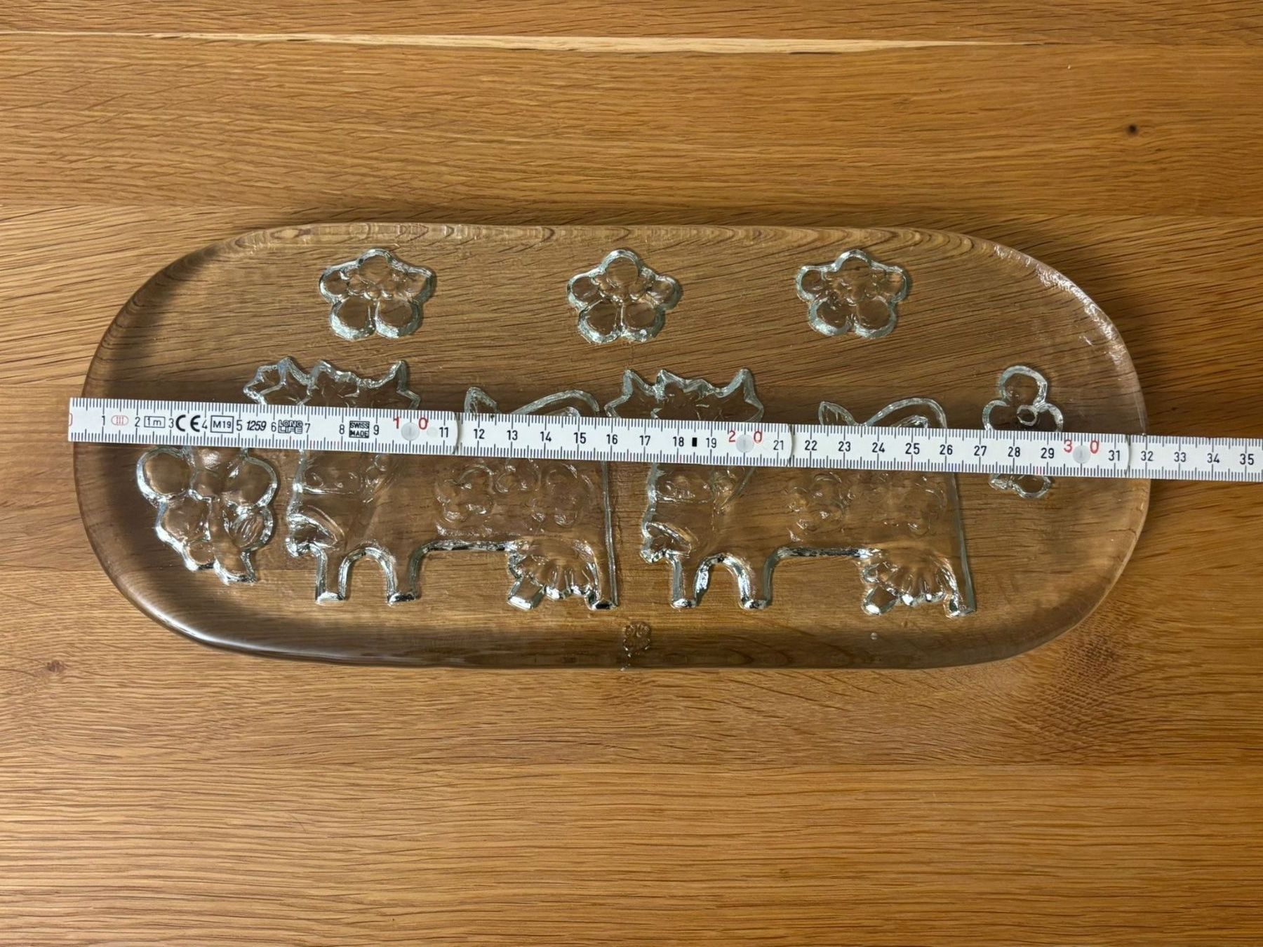 Glasi Hergiswil Servierplatten: Glasi Hergiswil OLMA Keksplatte klein – Gebraucht aus Emmenbrücke von gar_xds2 1