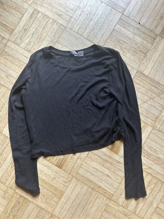 Schwarzes Langarmshirt H&M Grösse XS guter Zustand