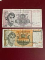 YOUGOSLAVIA - 500'000'000 & 100'000 Dinara 1993 Beograd