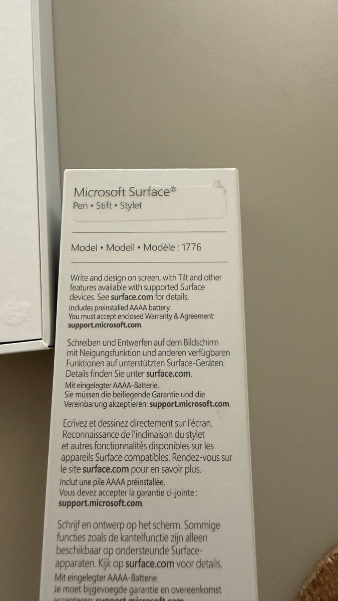 Microsoft Stylos & Marker: Microsoft Surface Pen rot – D'occasion à Glarus par lindabene 1
