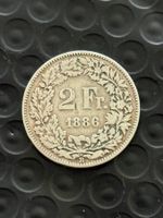 2 Franken 1886  Rar