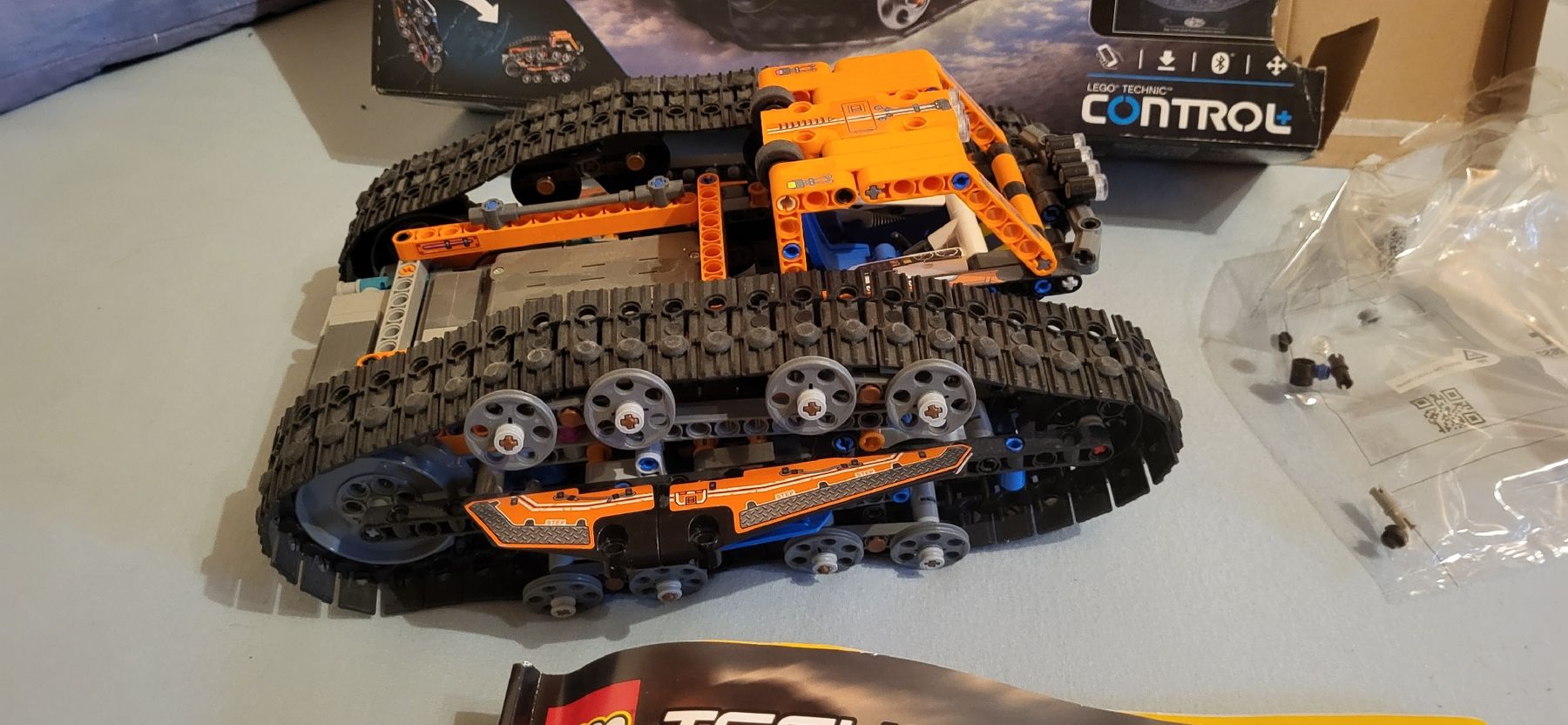 Technics Kit di costruzioni: Lego Technik Rauppenfahrzeug – Usato da Biglen venduto da Angel800 1