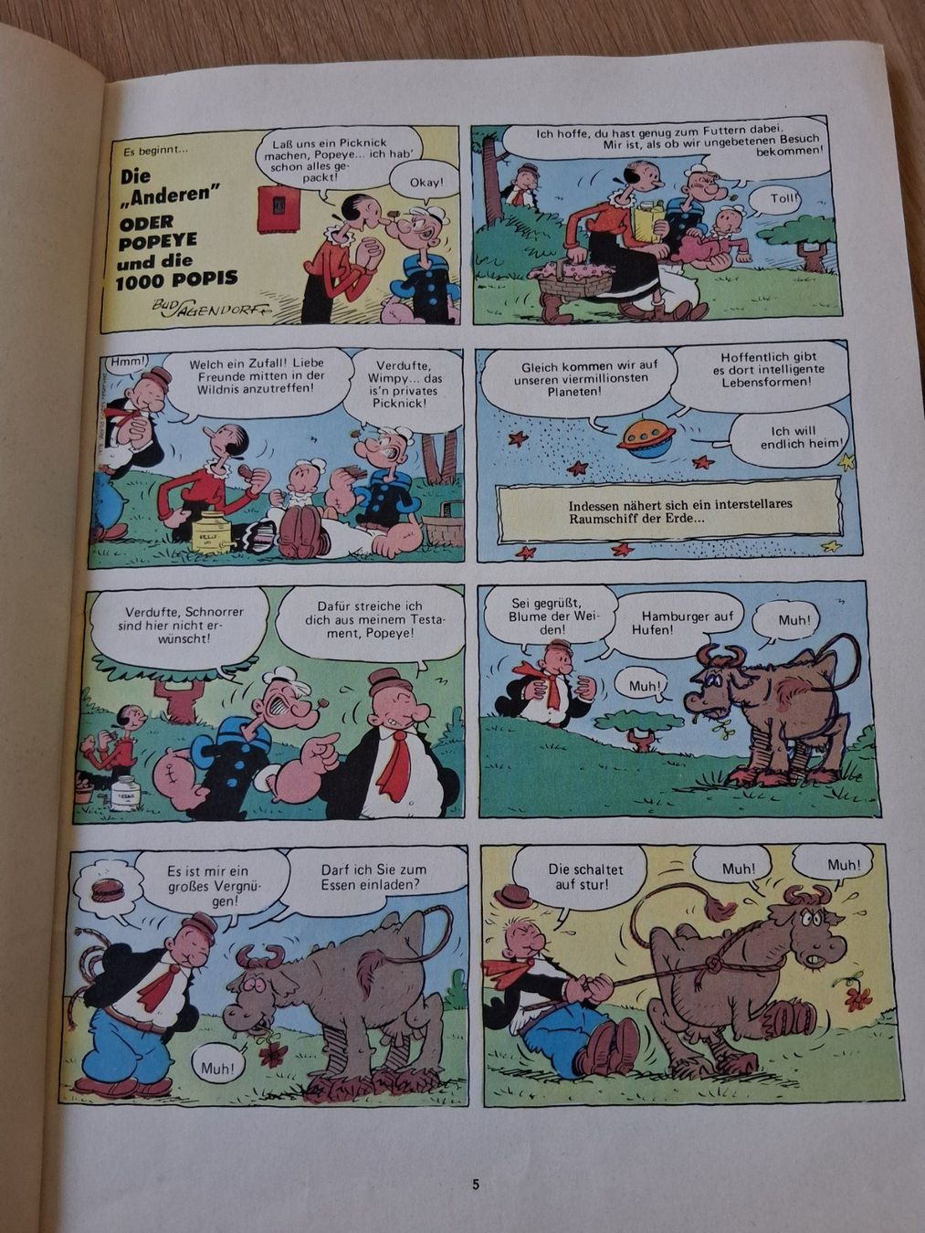 Fumetti: 1981: Popeye und die 1000 Popis Comic – Usato da Lengnau AG venduto da Nathi88 2