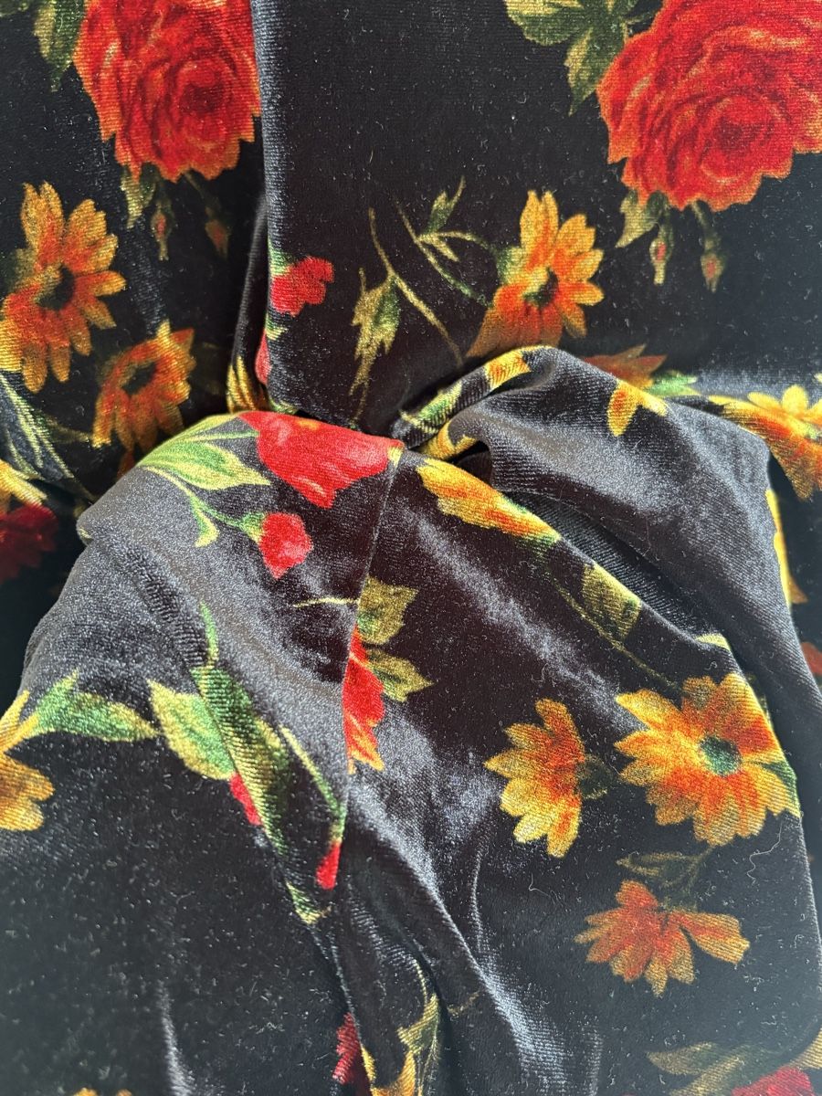 Robes: Vintage velvet flower dress Maggy London good state – Neuf (Voir description) à Prilly par mai_ktw8 5