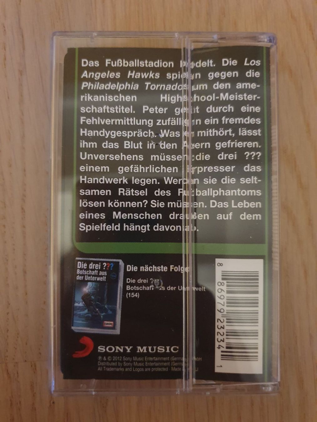 Musicassette: Die drei ??? und das Fussballphantom – Usato da Therwil venduto da Eisvogel731 1