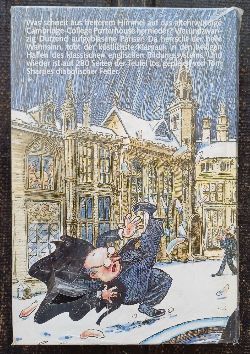 Libri: Schwanenschmaus in Porterhous von Tom Sharpe – Nuovo e nell'imballaggio originale da Merenschwand venduto da Brockinell 1
