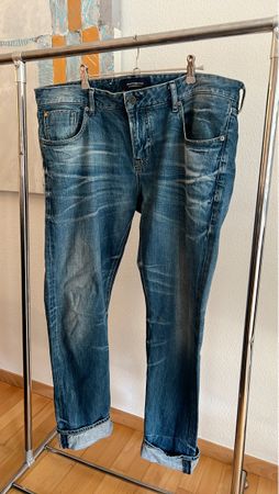 Herren Jeans Grösse W36/L32, dunkelblau