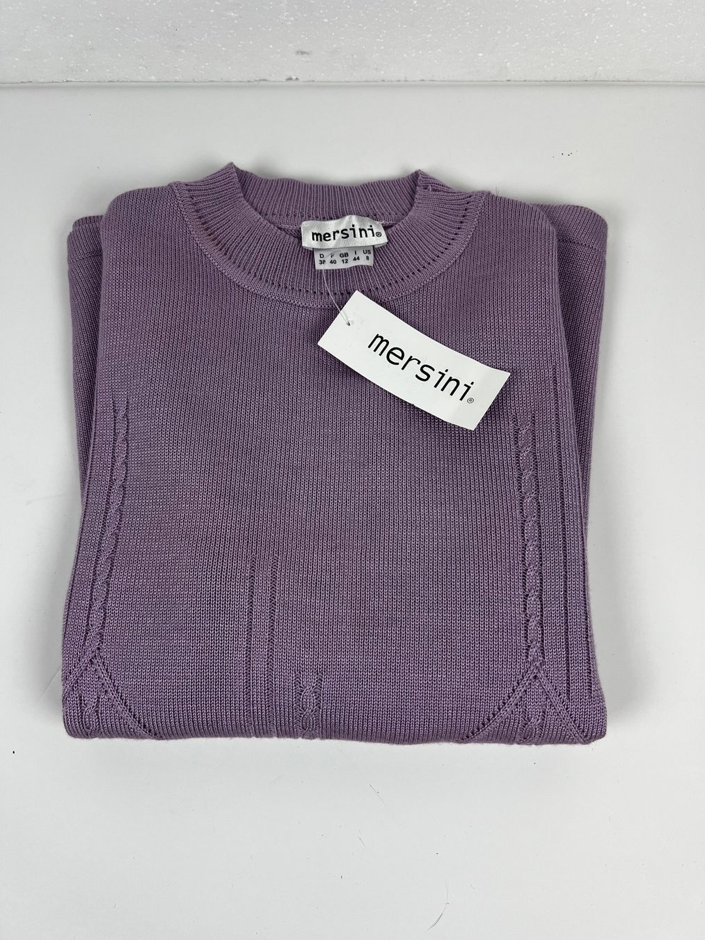 Maglioni & Felpe: NEW Pullover Lilac VINTAGE Sweater – Usato da Schaffhausen venduto da vandemonian 1