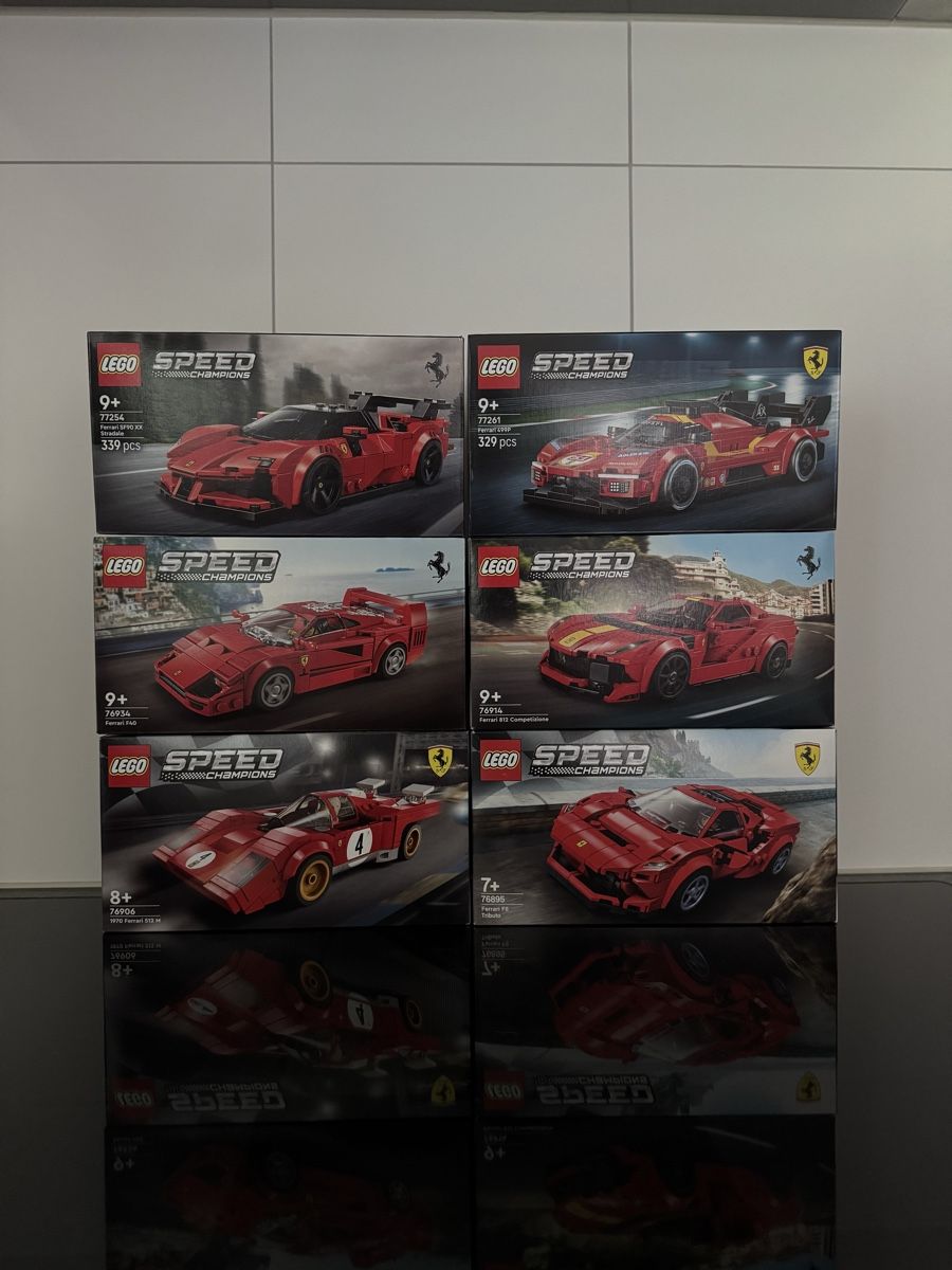 Lego Kit di costruzioni: Lego Speed Champions Ferrari Collection – Nuovo e nell'imballaggio originale da Küssnacht am Rigi venduto da yaza23