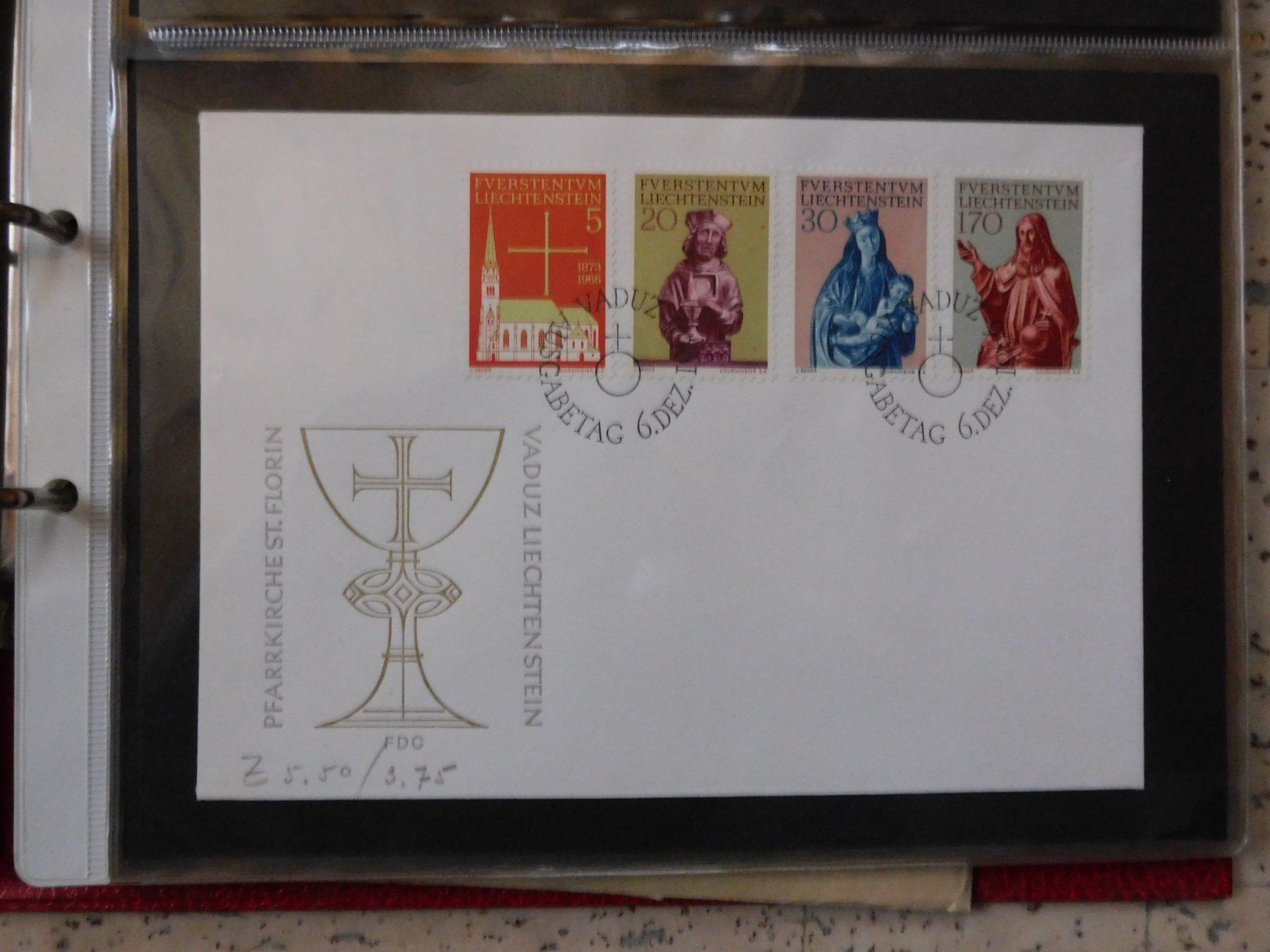 Alle Briefmarken: Briefmarken Sammlung in Alben und Ordner – Gebraucht aus St. Niklaus VS von sportler60 5