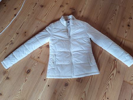 Damen Steppjacke Chicorée weiss Grösse S neuwertig