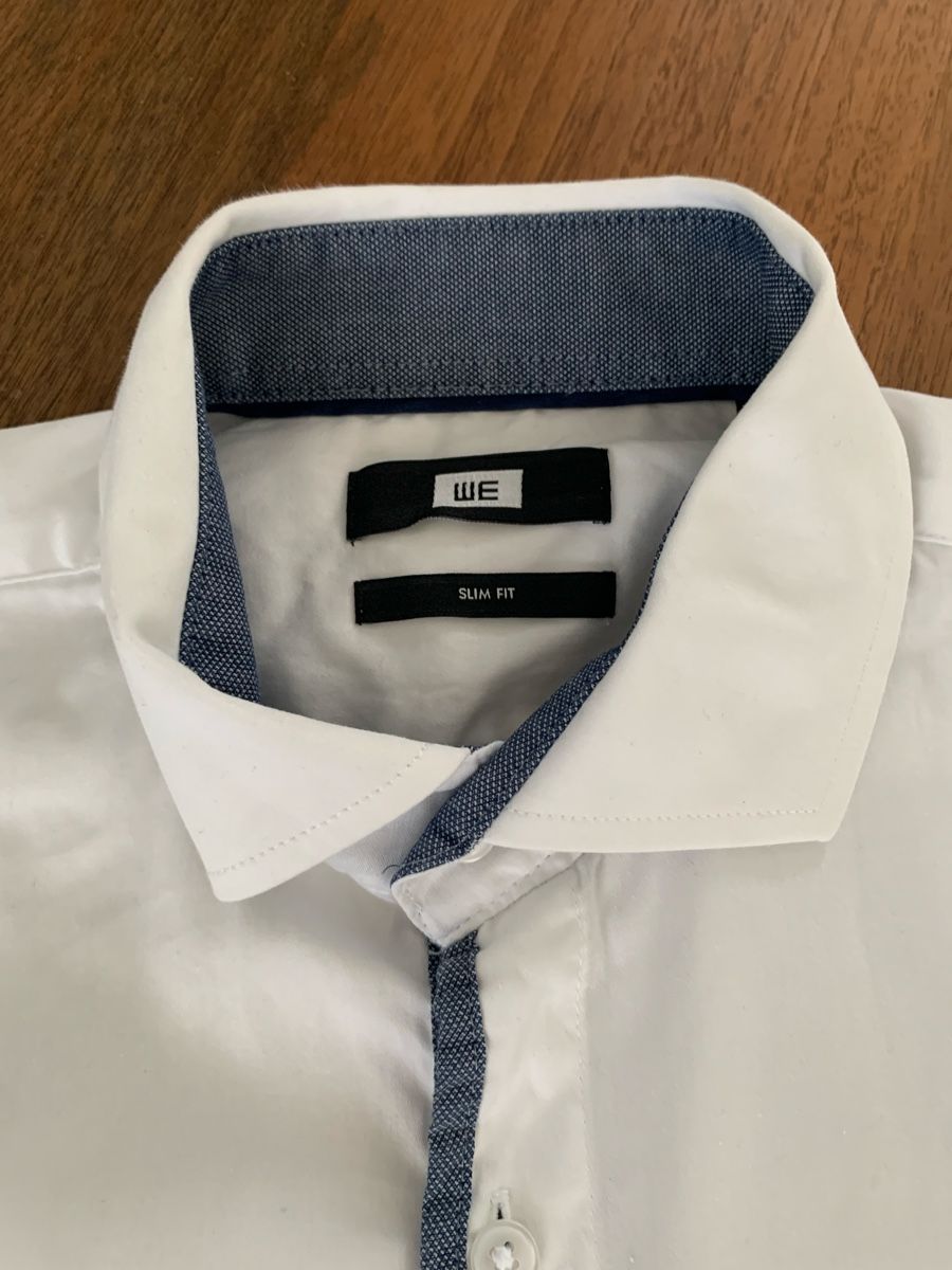 Hemden, T-Shirts & Polos: 2 Hemden WE + H\&M Slim Fit Gr. S – Gebraucht aus Aarwangen von ChristineHoKa 1