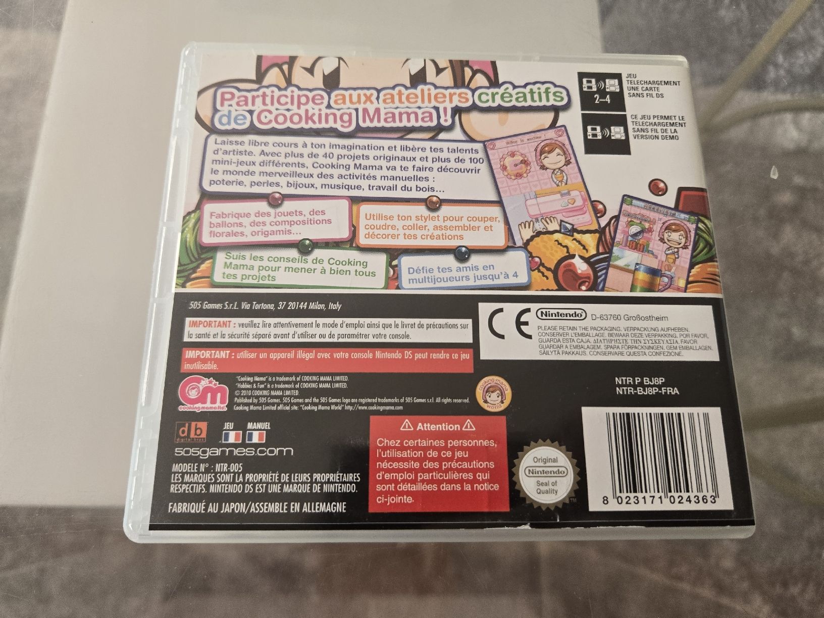Giochi: Cooking Mama World - Hobbies & Fun - Ateliers Créatifs DS – Usato da Bussigny venduto da Kfdlt 1