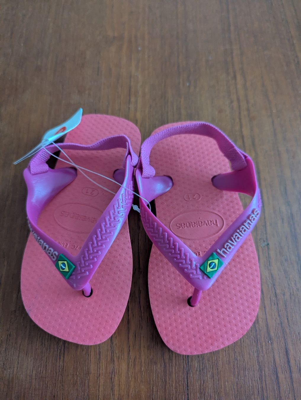 Havaianas Scarpe per ragazze: Havaianas Pink Flip Flops 21 – Nuovo e nell'imballaggio originale da Biel/Bienne venduto da aur_76qt 1