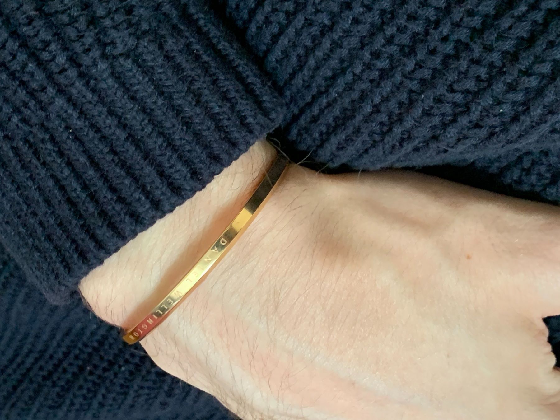 Daniel Wellington Bracciali & Braccialetti: Daniel Wellington Armreif Gold – Nuovo (secondo la descrizione) da Zürich venduto da IGW 4