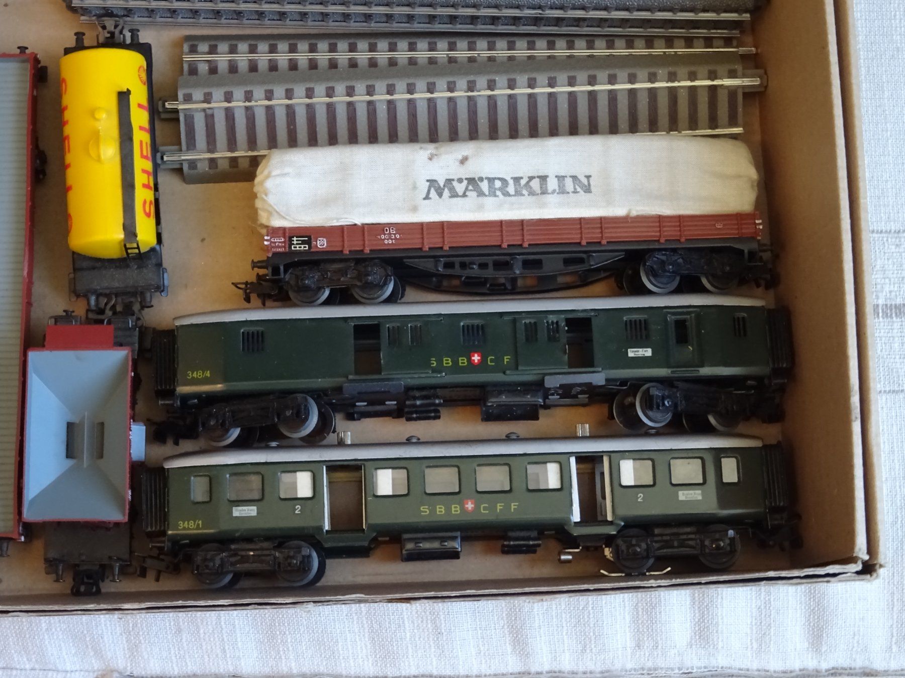 Märklin Modellini di ferrovie: Märklin Wagen H0 Wechselstrom. – Usato da Hirschthal venduto da Legov 1