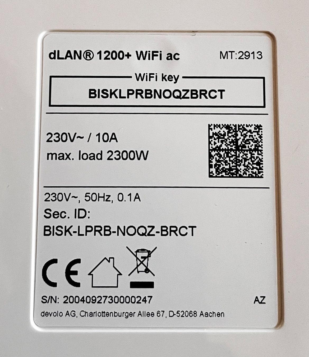 Devolo Lecteurs & Adaptateurs: 4x Devolo dLAN 1200+ WiFi ac Powerline Adapter weiss – D'occasion à Zuchwil par Tinu4528 3