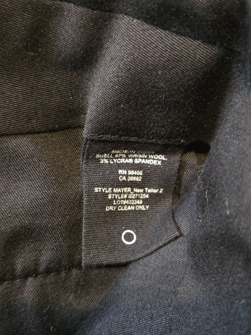 Theory Pantaloni: Theory, Anzug Hose, Schwarz, Gr.31 – Usato da Basel venduto da noah27 4