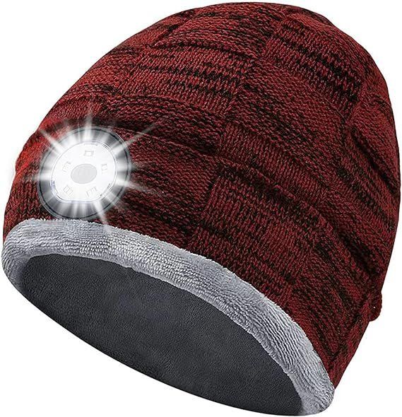 Unisex LED Mütze Hütte Mit Licht, USB Aufladbare  Produktbild-Vorschau 10