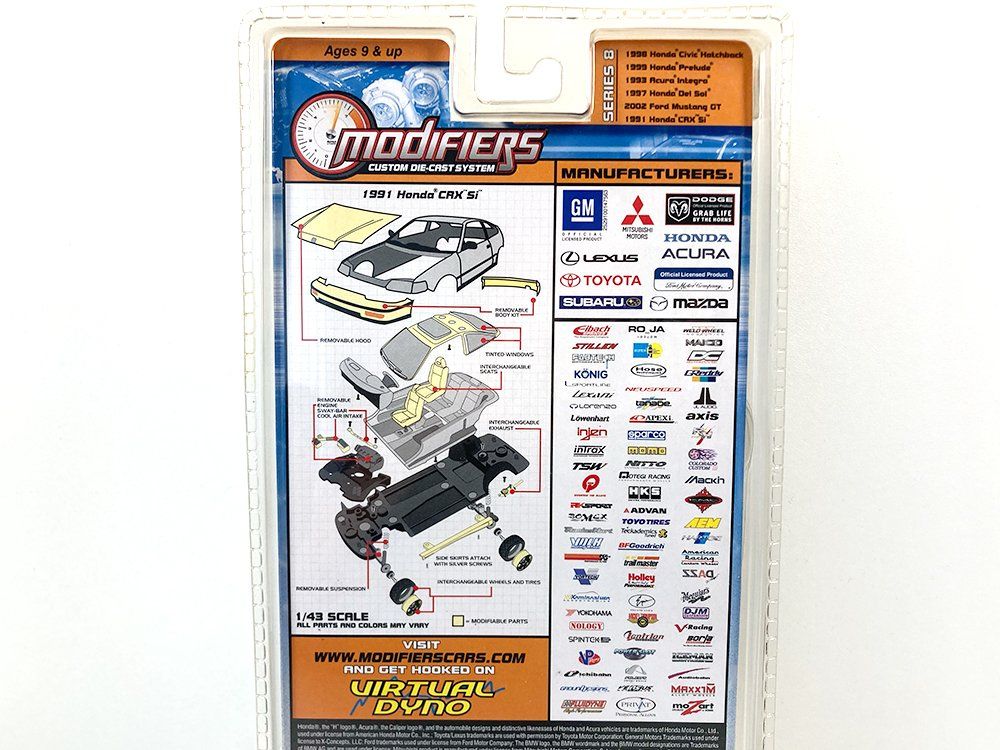 Honda Modellini d'auto: Modifiers Performance Systems 1991 Honda CRX Si 1/43 – Usato da Weesen venduto da zuse_z3 3
