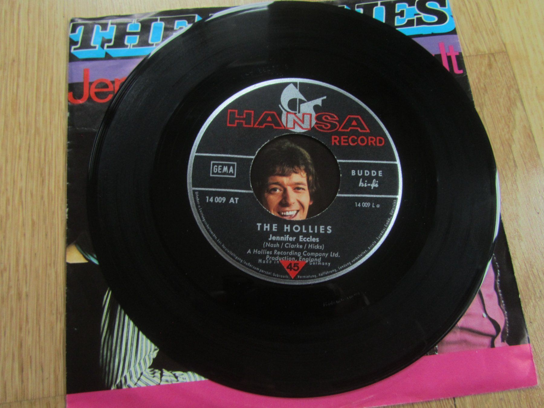 Dischi in vinile: The Hollies - Jennifer Eccles / Try it - Single Vinyl 45 – Usato da Seengen venduto da mikelele 1