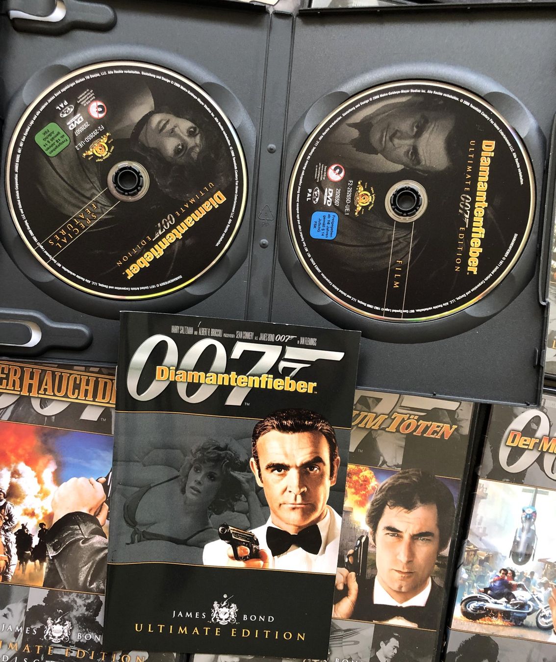 Tutti i DVDs: 14x James Bond 007 - DVDs - Ultimate Edition – Usato da Schaffhausen venduto da durruti 2