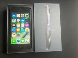 iPhone 5 Schwarz 16GB OVP - Top Zustand für Sammler Ab 1 CHF