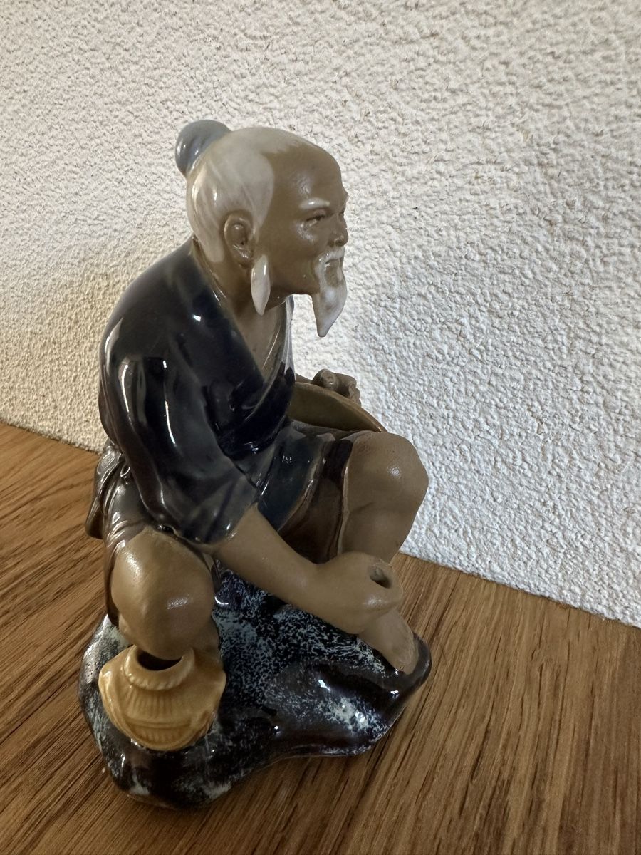 Statuette: Chinesische Fischer – Usato da Oberentfelden venduto da vilibrand 1