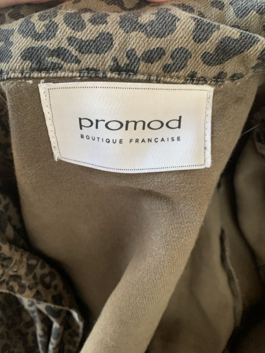 Promod Giacche: Veste en jeans léopard - PROMOD – Usato da Prangins venduto da val_2c72 2