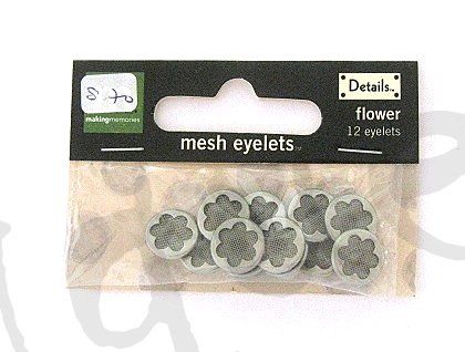 Kits de loisir créatif: mesh eyelets flower – Neuf (Voir description) à Schlatt TG par glueckwunschkarte.22