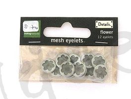 mesh eyelets flower