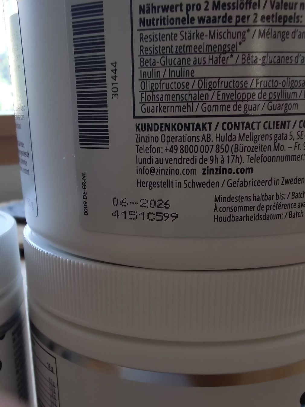 Zinzino Lebensmittel & Spezialitäten: 6 Dosen Zinzino Zinbiotic+ – Neu und originalverpackt aus Thusis von Tanzfuss 3