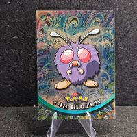 Pokemon Topps Holo Foil Blue 1. Edition/Print DE Bluzuk